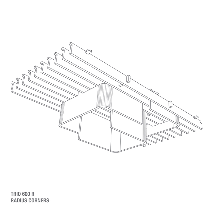 TRIO 600 R - RADIUS CORNER